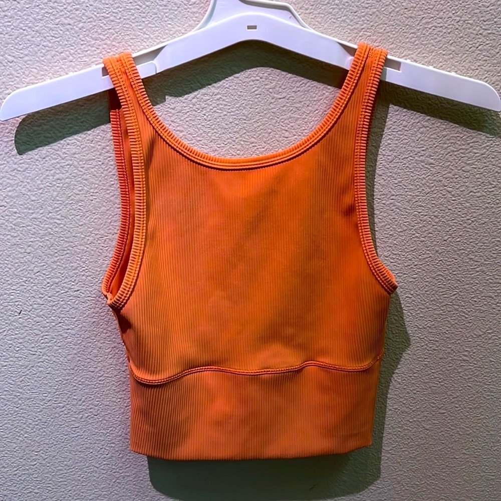 Lululemon Power pivot ribbed tank top